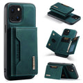 For iPhone 13 mini Magnetic Shockproof Case with Wallet