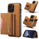 For iPhone 13 Magnetic Shockproof Case with Wallet