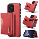 For iPhone 13 Magnetic Shockproof Case with Wallet