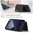 For iPhone 13 Magnetic Shockproof Case with Wallet