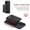 For iPhone 13 Magnetic Shockproof Case with Wallet