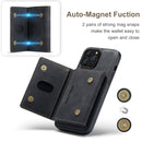 For iPhone 13 Magnetic Shockproof Case with Wallet