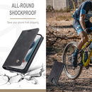 For iPhone 13 mini CaseMe Leather Case with Card Slot & Holder & Wallet