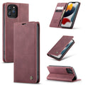 For iPhone 13 Pro CaseMe Leather Case with Card Slot & Holder & Wallet