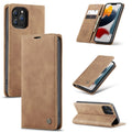 For iPhone 13 Pro CaseMe Leather Case with Card Slot & Holder & Wallet