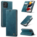 For iPhone 13 mini CaseMe Leather Case with Card Slot & Holder & Wallet