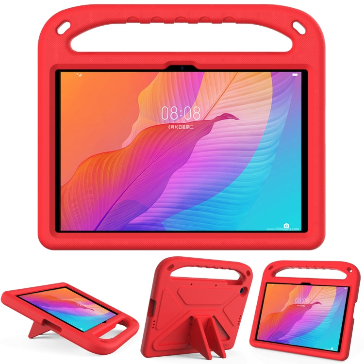 For Lenovo Tab P11 TB-J606F Handle EVA Shockproof Anti Falling Protective Case with Triangle Holder