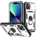 For iPhone 13 mini TPU + PC Protective Case with 360 Degree Rotating Holder
