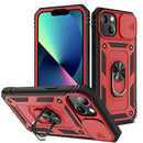 For iPhone 13 mini TPU + PC Protective Case with 360 Degree Rotating Holder