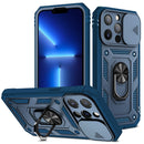 For iPhone 13 mini TPU + PC Protective Case with 360 Degree Rotating Holder