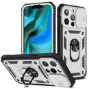 For iPhone 13 mini TPU + PC Protective Case with 360 Degree Rotating Holder