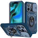 For iPhone 13 mini TPU + PC Protective Case with 360 Degree Rotating Holder