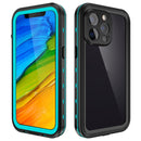 For iPhone 13 Transparent Shockproof IP68 Waterproof PC + TPU Protective Case