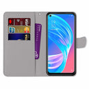 For OPPO A72 5G / A73 5G / A53 5G Wallet phone case with Lanyard