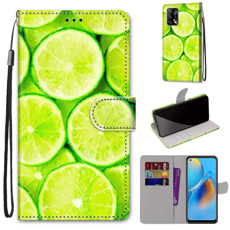 For OPPO F19 / A74 4G Wallet Phone Case with Lanyard & Card slots