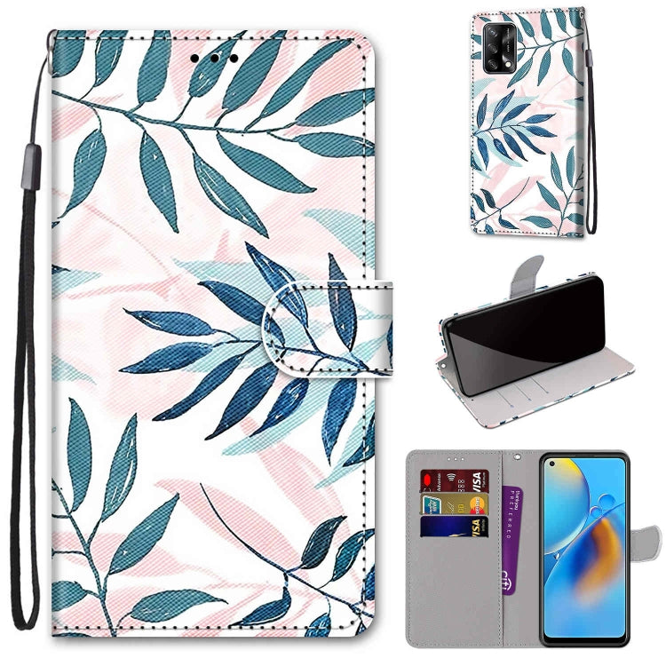 For OPPO F19 / A74 4G Wallet Phone Case with Lanyard & Card slots