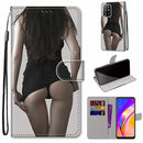 For OPPO A94 5G / A95 5G / F19 Pro+ Wallet phone case with Lanyard