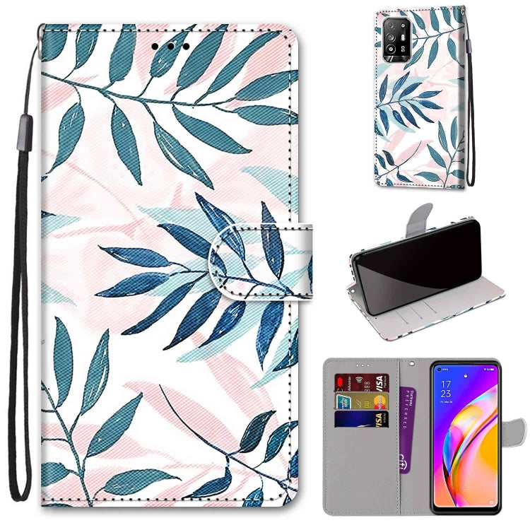 For OPPO A94 5G / A95 5G / F19 Pro+ Wallet phone case with Lanyard