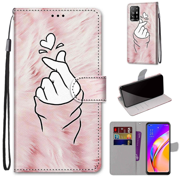 For OPPO A94 5G / A95 5G / F19 Pro+ Wallet phone case with Lanyard