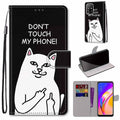 For OPPO A94 5G / A95 5G / F19 Pro+ Wallet phone case with Lanyard