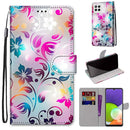 For Samsung Galaxy A22 4G Wallet Phone case with lanyard