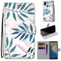 For ZTE Blade A51 Wallet phone case with Lanyard & card slots