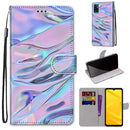 For ZTE Blade A71 Printed Phone Case Wallet & Lanyard with card slots