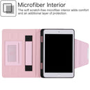 For iPad mini 5 / 4 Leather Case with Holder & Card Slots & Hand Strap