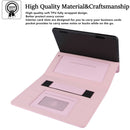 For iPad mini 5 / 4 Leather Case with Holder & Card Slots & Hand Strap