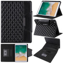 For iPad mini 5 / 4 Leather Case with Holder & Card Slots & Hand Strap