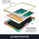 iPad 6th 5th Air 2 Protective Case with Butterfly Shape Holder & Pen Slot