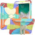 iPad 6th 5th Air 2 Protective Case with Butterfly Shape Holder & Pen Slot