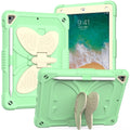 iPad 6th 5th Air 2 Protective Case with Butterfly Shape Holder & Pen Slot