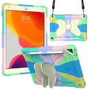 iPad 6th 5th Air 2 Protective Case with Butterfly Shape Holder & Pen Slot