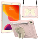 iPad 6th 5th Air 2 Protective Case with Butterfly Shape Holder & Pen Slot