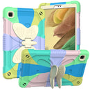iPad 6th 5th Air 2 Protective Case with Butterfly Shape Holder & Pen Slot