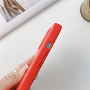 For iPhone 13 Elastic Silicone Protective Case with Wide Neck Lanyard