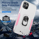 For iPhone 12 Pro Max Armor Heavy Duty PC + TPU Shockproof Case with Holder