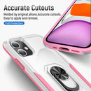 For iPhone 12 Pro Max Armor Heavy Duty PC + TPU Shockproof Case with Holder