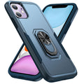 For iPhone 11 Armor Heavy Duty PC + TPU Shockproof Case with Holder