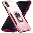 For iPhone 12 Pro Max Armor Heavy Duty PC + TPU Shockproof Case with Holder