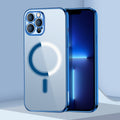 For iPhone 13 Pro Max Classic Electroplating Shockproof Magsafe Case
