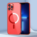 For iPhone 13 Pro Max Classic Electroplating Shockproof Magsafe Case