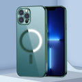 For iPhone 13 Pro Max Classic Electroplating Shockproof Magsafe Case