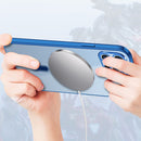 For iPhone 13 Classic Electroplating Shockproof Magsafe Case