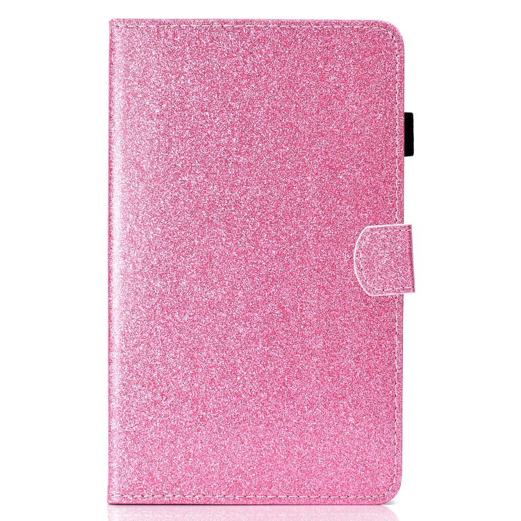 For iPad mini 6 Glitter Folio Leather Case with Holder & Card Slot & Sleep / Wake-up Function