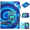 For iPad mini 6 Leather Case with Holder & Card Slot & Sleep / Wake-up Function