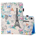 For iPad mini 6 Leather Case with Holder & Card Slot & Sleep / Wake-up Function