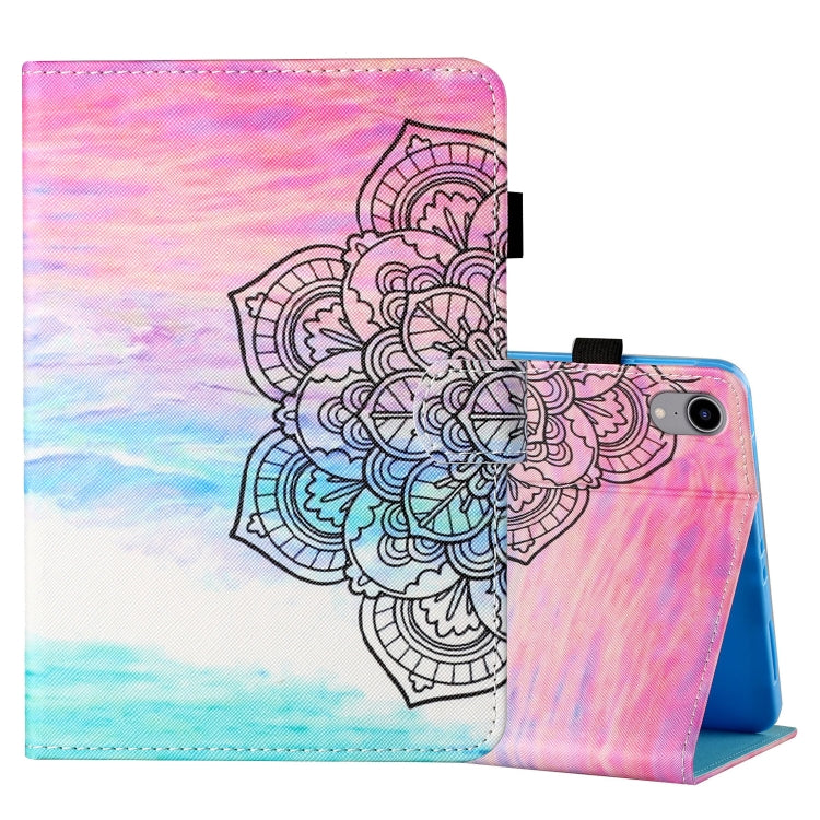 For iPad mini 6 Leather Case with Holder & Card Slot & Sleep / Wake-up Function