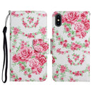 For iPhone 13 mini Painted Pattern Horizontal Flip Leather Case with Holder & Card Slot & Wallet